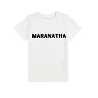 Maranatha T-shirt wit